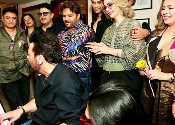 Adnan Sami pics from wife Roya with Shaan Javed Ali Poonam Dhillon