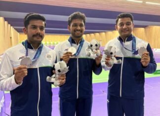 Asian Games: Aishwary Finishes Fifth, Niraj Eighth After India’s 50m Rifle 3P Team Silver