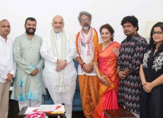Amit Shah Meets ‘Hanuman Ansh’ Team, Congratulates Cast on Film’s Success Amit Shah meets Hanuman Ansh team