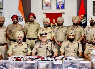 Amritsar Police Bust Six Illegal Arms Supply Networks, Arrest Eight With 13 Pistols Amritsar Police arrests eight in six illegal arms network cases