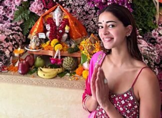 Ananya Panday Rushes Back Home in Time for Ganpati Celebrations Ananya Panday Ganpati celebrations