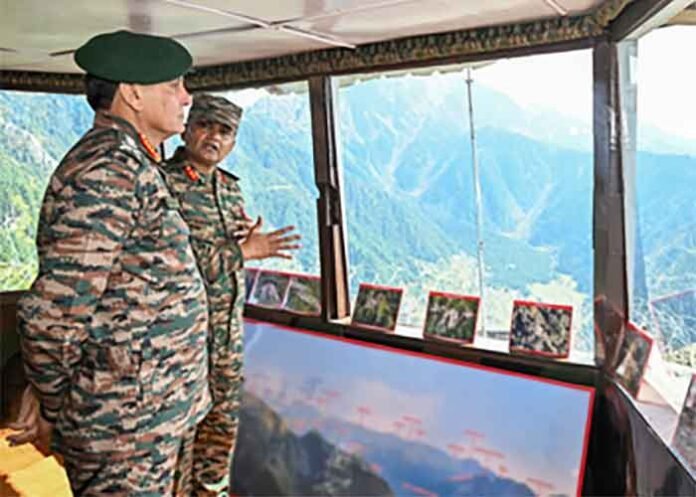 Army Chief General Dhiraj Seth reviews operational preparedness