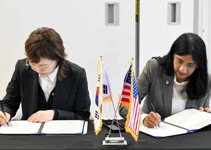 Aruna Miller Signs Agreement with South Korea Gyeongsangbuk