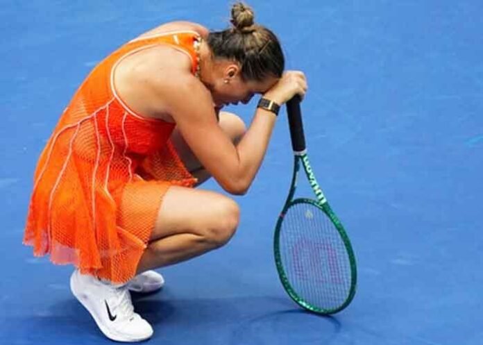Aryna Sabalenka Loss and Emotional