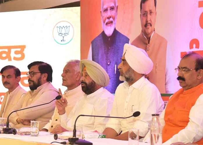 BJP Punjab will take out four Nasha Mukt Punjab Yatras