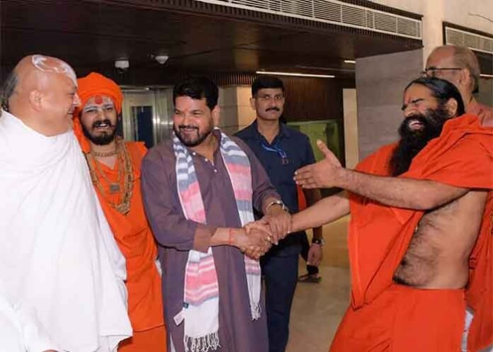 Baba Ramdev meeting on Brij Bhushan Sharan Singh