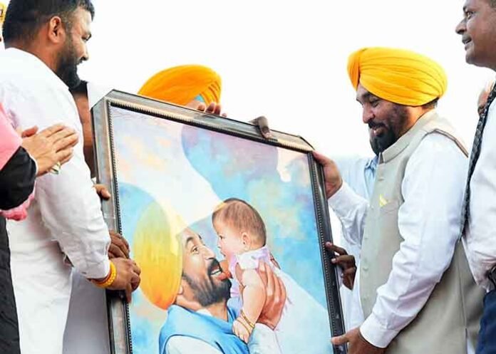 Bhagwant Mann on painting