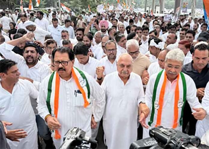 Bhupinder Hooda criticises Haryana