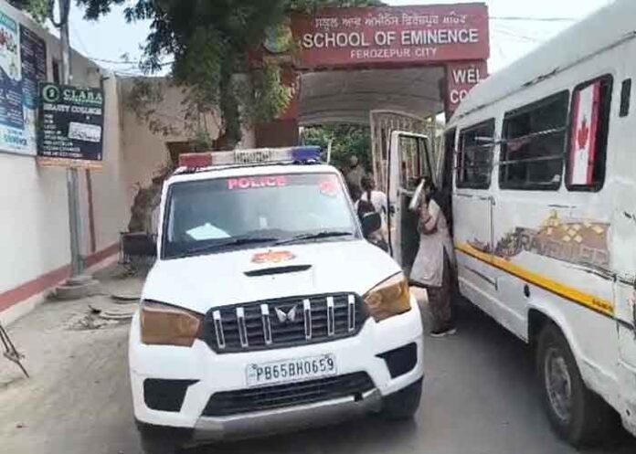 Bomb threat sent to a Ferozepur government girls school