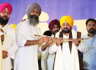 Gurpreet Singh Sekhon Joins AAP, Praises Bhagwant Mann’s Stand on Hawara, Bandi Singhs CM Mann Welcomes Gurpreet Singh Sekhon Into AAP