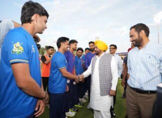 Will Make Punjab Sports Hub of Country: CM Mann at Conclusion Of Sher-e-Punjab T20 Cricket League