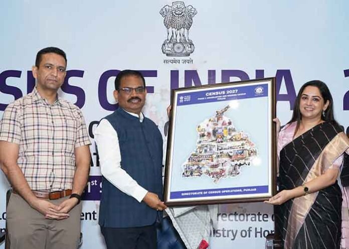 CS KAP Sinha Reviews Phase-II Population Enumeration Preparedness