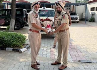 Newly Joined DIG Jails Patiala Circle Suba Singh Randhawa Reviews Jail Administration, Skill Development & Welfare Measures DIG Jails Patiala Circle Suba Singh Randhawa reviews jail administration