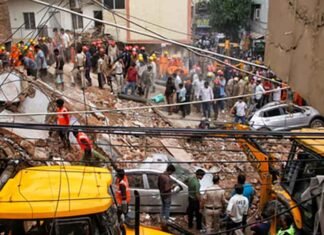 Delhi Building Collapse: Rescue Operation Ends, Five Survivors Hospitalised; Death Toll Rises to 7 Delhi building collapse 2026