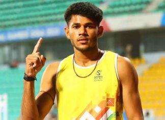 Asian Games 2026: Dev Meena Breaks Own National Record with 5.50m Pole Vault Clearance, Finishes Seventh Dev Kumar Meena