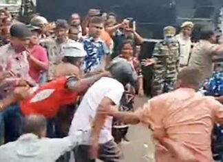 RG Kar Case: Arrested Ex-Panihati Municipality Chief Pelted With Eggs, Stones Outside Police Station Eggs, stones pelted at arrested ex-chief of Panihati Municipality