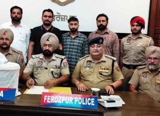 Ferozepur CIA Arrests Three Drug Smugglers with 6.255 Kg Heroin, Two Accused Still Absconding Ferozepur CIA arrests three alleged drug smugglers