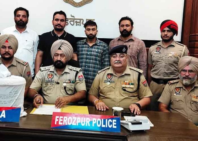 Ferozepur CIA arrests three alleged drug smugglers