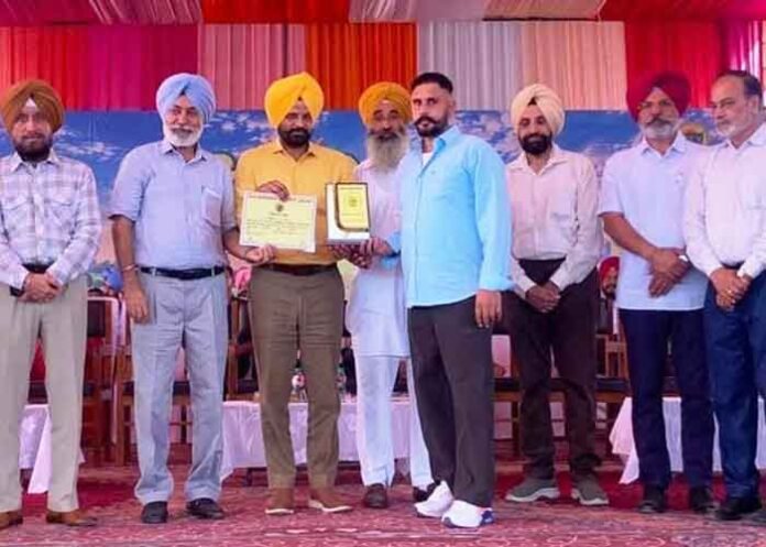 Ferozepur farmer Avtar Singh wins first prize
