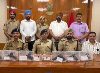 Gangster Buri Basantkotia Among Five Arrested After Hot Chase in Gurdaspur, Six Pistols Recovered