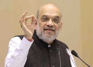 Hindi Never Became a Barrier for Me, Says Amit Shah at Rajbhasha Sammelan in Navi Mumbai HM Amit Shah on mic says
