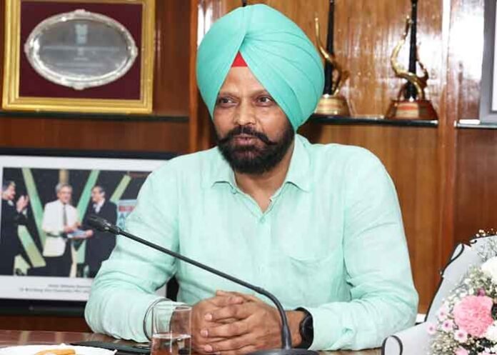 IAS Sukhjeet Pal Singh as PAU Registrar