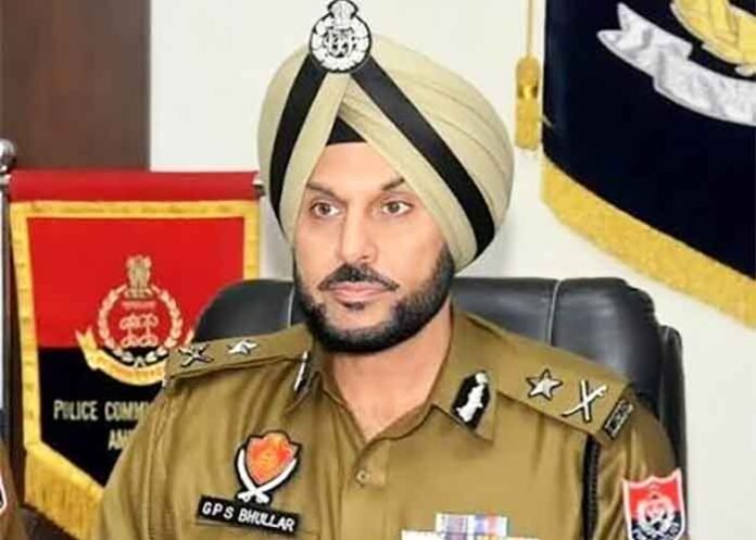 IPS Gurpreet Singh Bhullar IGP Border Range Amritsar