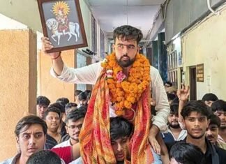 Independent Deepanshu Shokeen’s DUSU Victory Puts Focus on Candidate Selection, Grassroots Politics in NSUI Independent candidate Deepanshu Shokeen DUSU victory