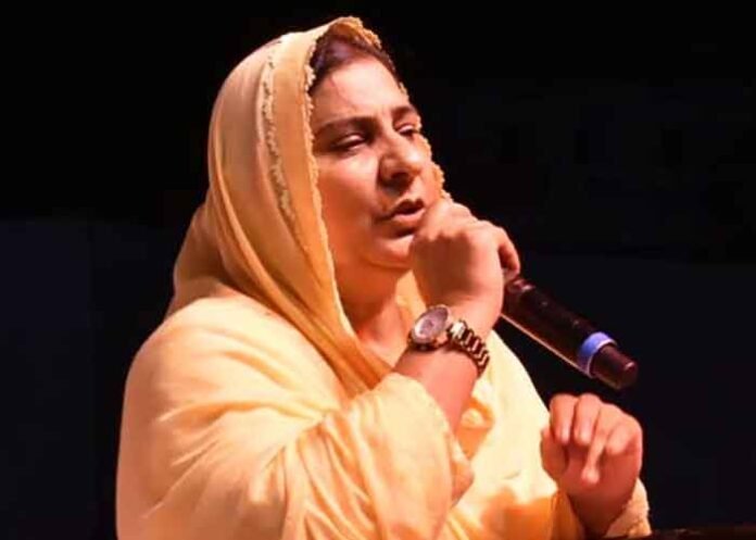 Inderjit Kaur Mann Nakodar MLA on mic