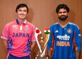 Only T20I: Sooryavanshi Misses Out as India Opt to Bat Against Japan
