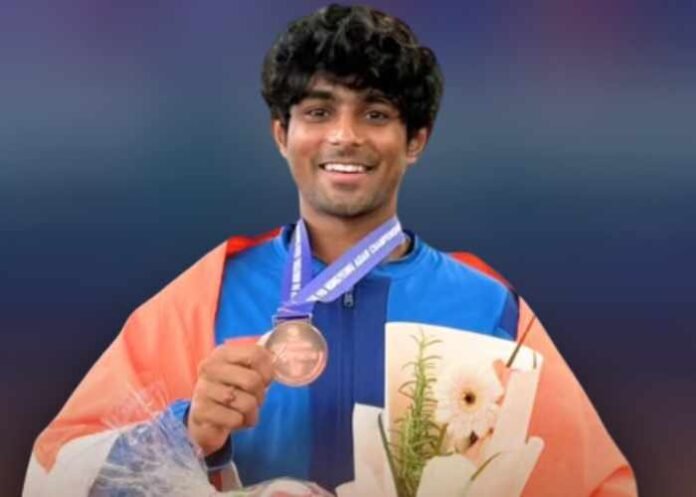 Jay Meena Secures Historic Soft Tennis Medal