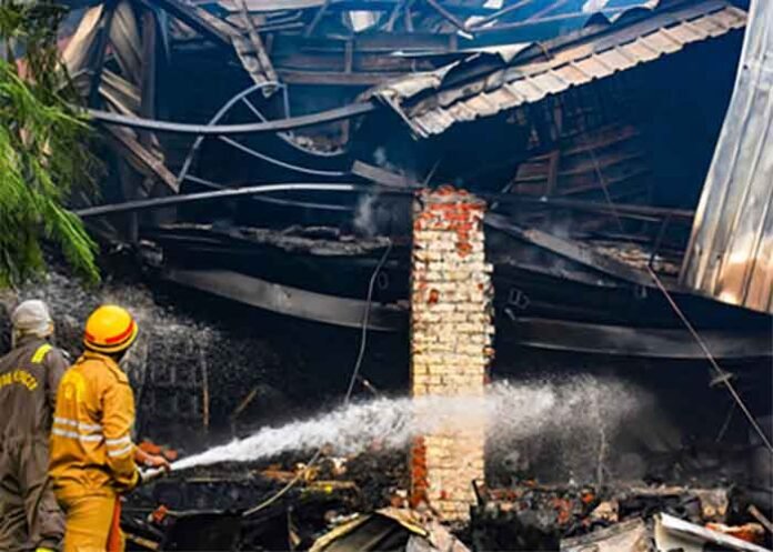 Jodhpur factory fire