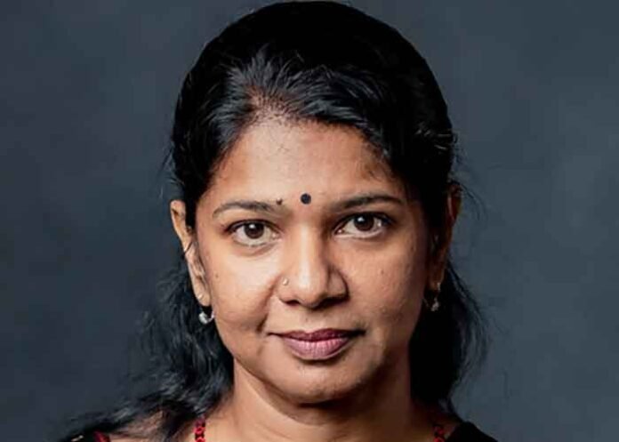 Kanimozhi Karunanidhi DMK on