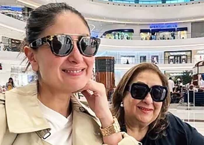 Kareena Kapoor with bua Rima Jain