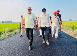 Punjab Govt Expanding Tash-Makhanpur-Kohliya Road to 18 Feet: Lal Chand Kataruchak Kataruchak reviews border-area development works