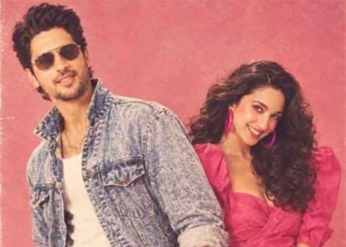Kiara Advani Sidharth Malhotra 80s AI pic trend