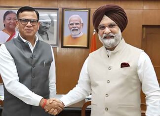 L-G T.S. Sandhu Praises Delhi Police for BRICS Summit Security and Coordination L-G T.S. Sandhu Praises Delhi Police