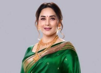 Madhuri Dixit Celebrates Maharashtra Heritage in Paithani Saree for ‘Kon Honar Crorepati’ Premiere