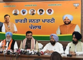 Ex-CM Parkash Singh Badal’s Cousin Major Bhupinder Singh Dhillon Joins BJP; Nayab Saini Welcomes Him