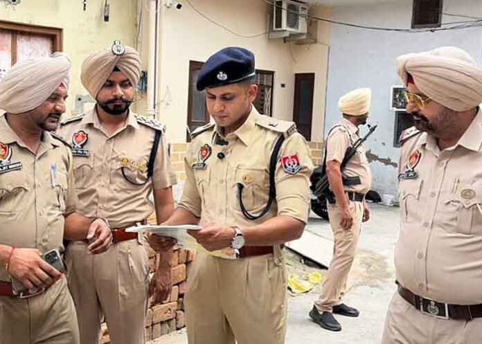 Malerkotla Police demolish properties