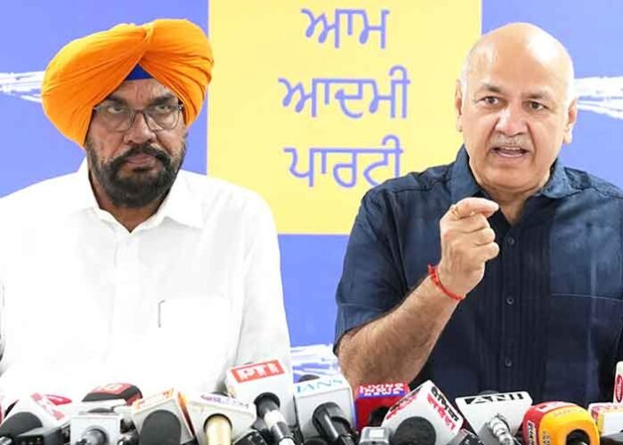 Manish Sisodia accuses BJP-led Centre