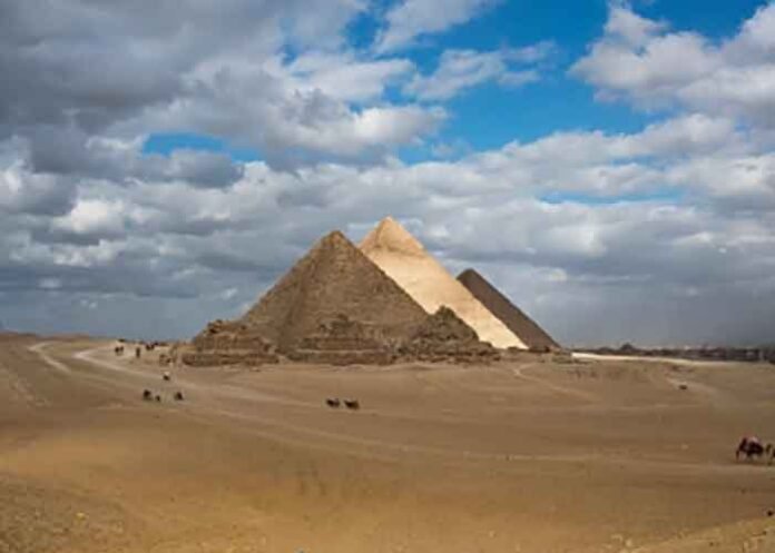 Mariette Cemetery north of Saqqara Egypt