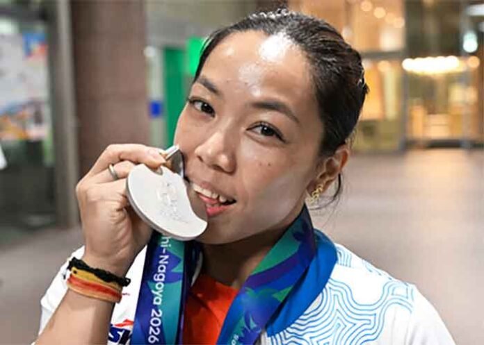 Mirabai Chanu wins Silver Medal