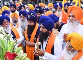 Miri-Piri Khalsa March Leaves Baba Bakala Sahib Amid Religious Fervour; Giani Kuldeep Singh Gargajj Calls for Panthic Unity Miri-Piri Khalsa March moves from Baba Bakala Sahib