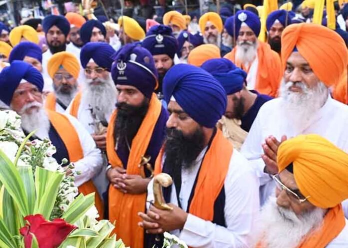 Miri-Piri Khalsa March moves from Baba Bakala Sahib