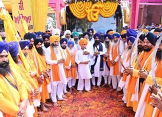 Miri Piri Khalsa March Leaves Katana Sahib for Chamkaur Sahib with Khalsa Spirit Miri Piri Khalsa March resumes from Katana Sahib