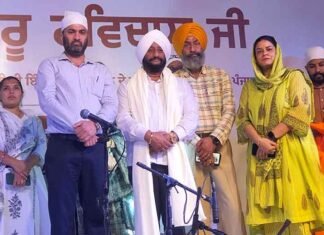 500-Drone Show in Mohali Highlights Life and Teachings of Guru Ravidas Ji Ahead of 650th Parkash Purab Mohali hosted a 500-drone show