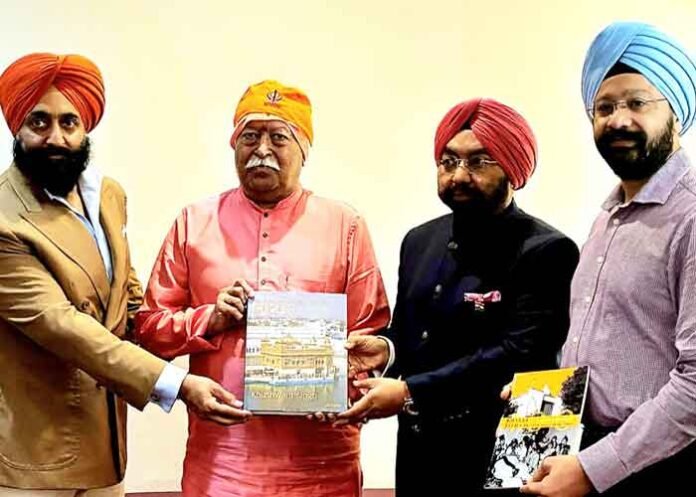 Mohan Bhagwat Visits Historic London Gurdwara