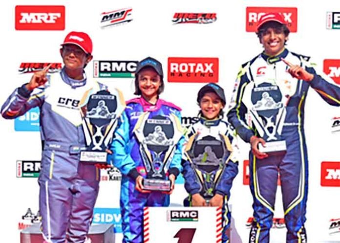National Karting C’ship Arshi Gupta, Zidaan Arshaan Anees
