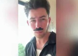 Nick Jonas Pranks His Dog With Fake Moustache, Leaves Him Confused